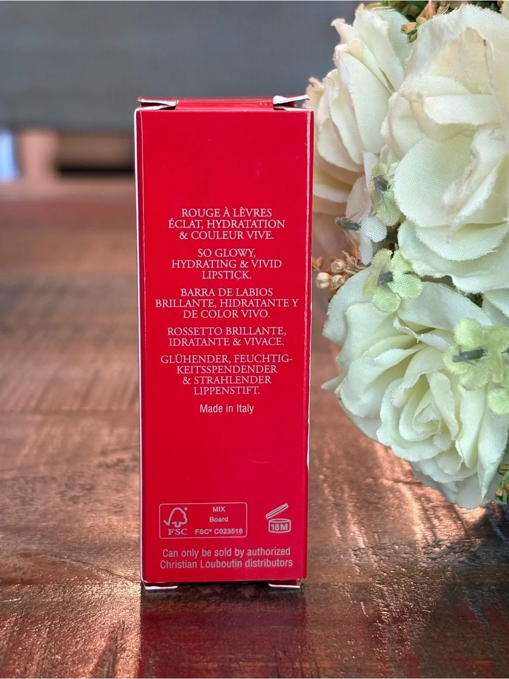 NEW Christian Louboutin ROUGE LOUBOUTIN Lipstick GLOW ON THE GO in CRAZY PALE!